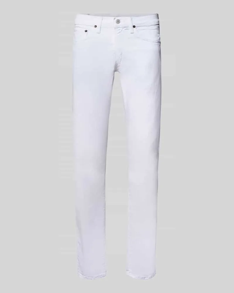 Ralph Lauren Slim Fit Jeans mit 5-Pocket-Design Weiss
