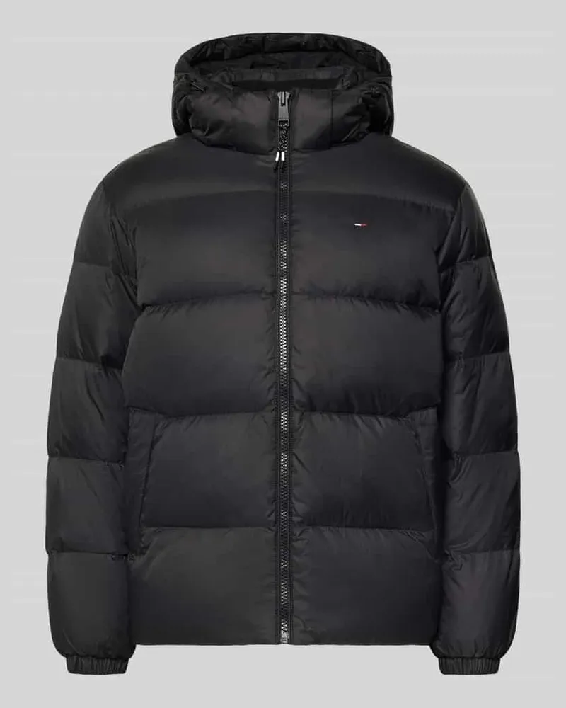 Tommy Hilfiger Regular Fit Steppjacke mit Daunen-Feder-Füllung Black