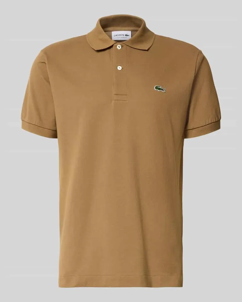 Lacoste Regular Fit Poloshirt aus reiner Baumwolle Modell 'CORE Beige