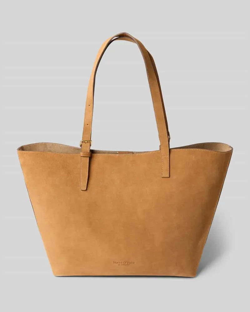 Marc O'Polo Shopper mit herausnehmbarer Reißverschlusstasche Camel