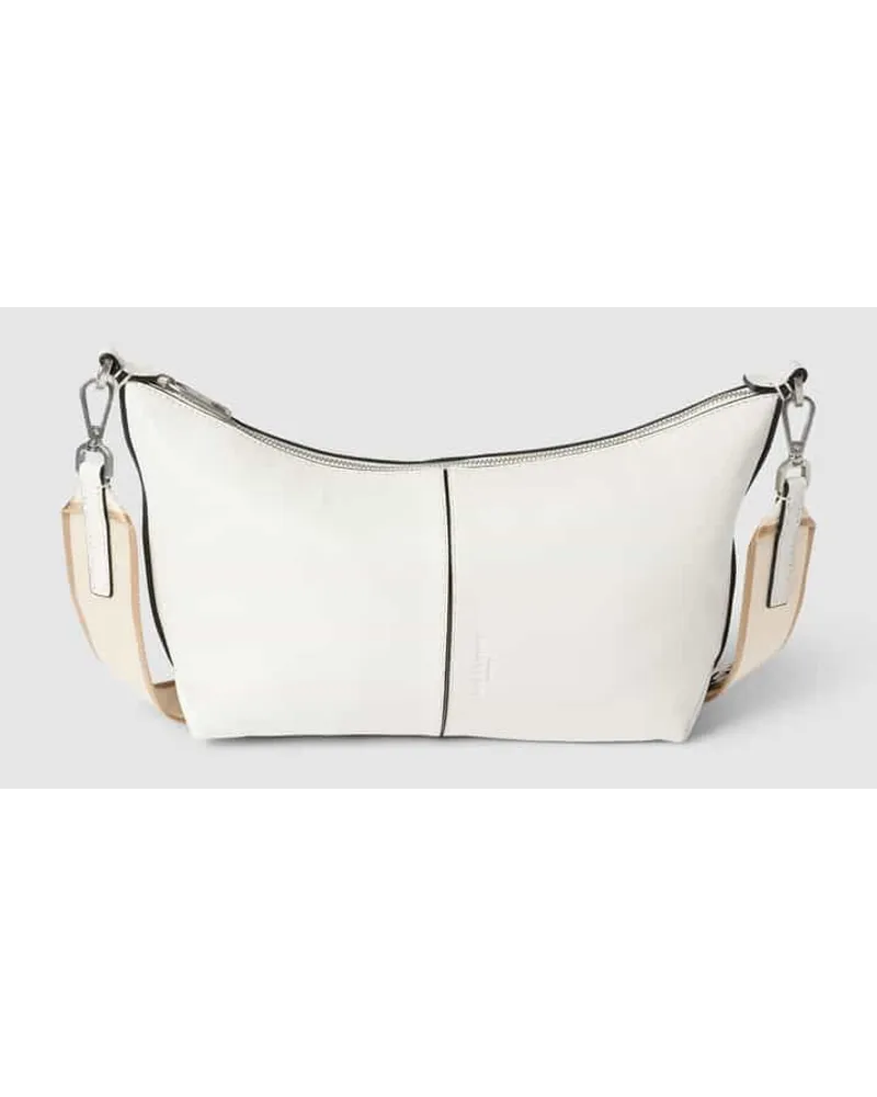 Liebeskind Crossbody Bag aus Leder mit Label-Detail Offwhite