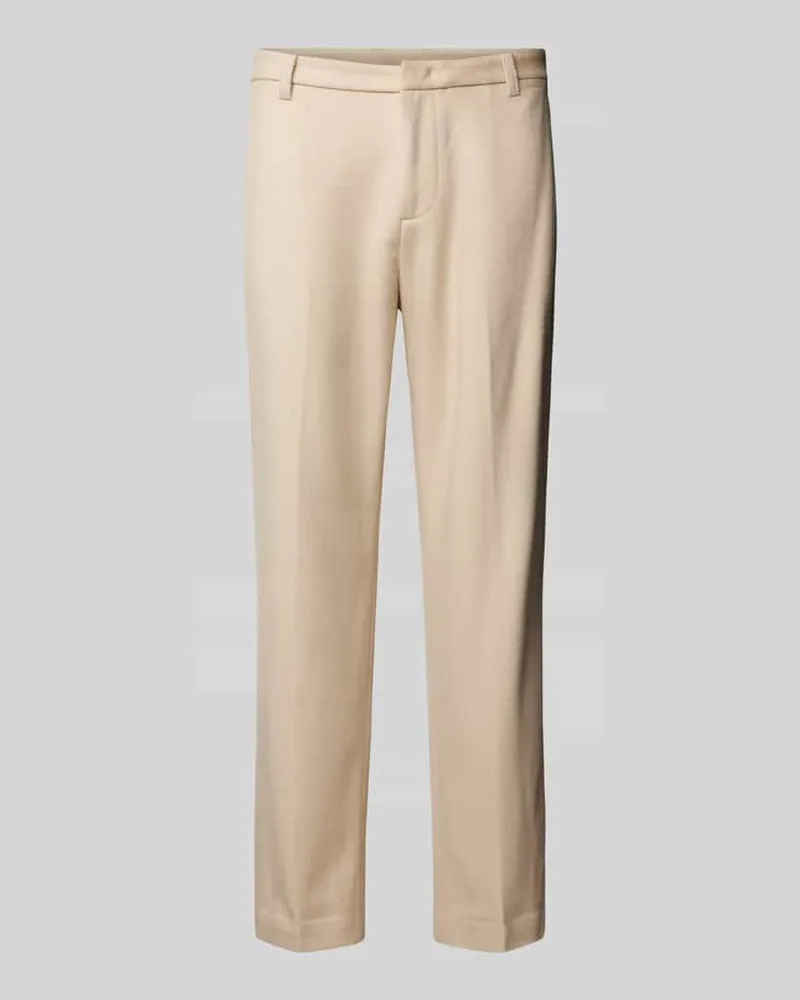 Emporio Armani Stoffhose mit französischen Eingrifftaschen Offwhite