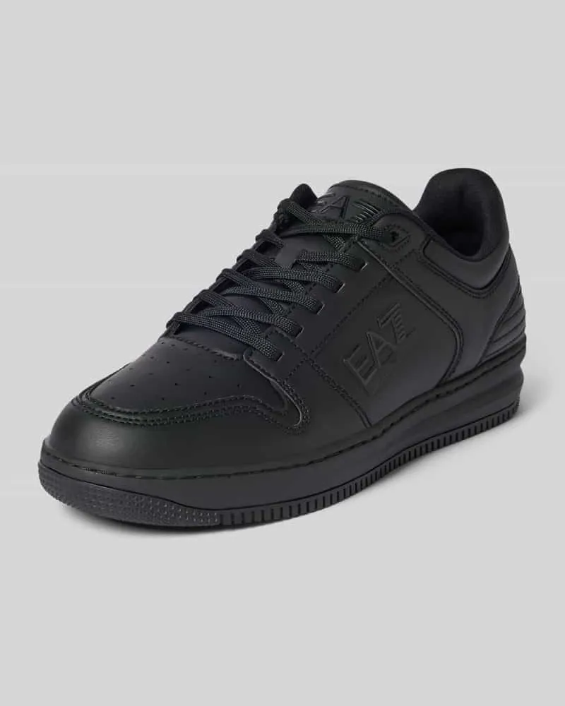 EA7 Sneaker mit Label-Detail Modell 'SLASHER Black