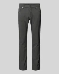 Bugatti Regular Fit Stoffhose mit 5-Pocket-Design Modell 'Cordoba Silber