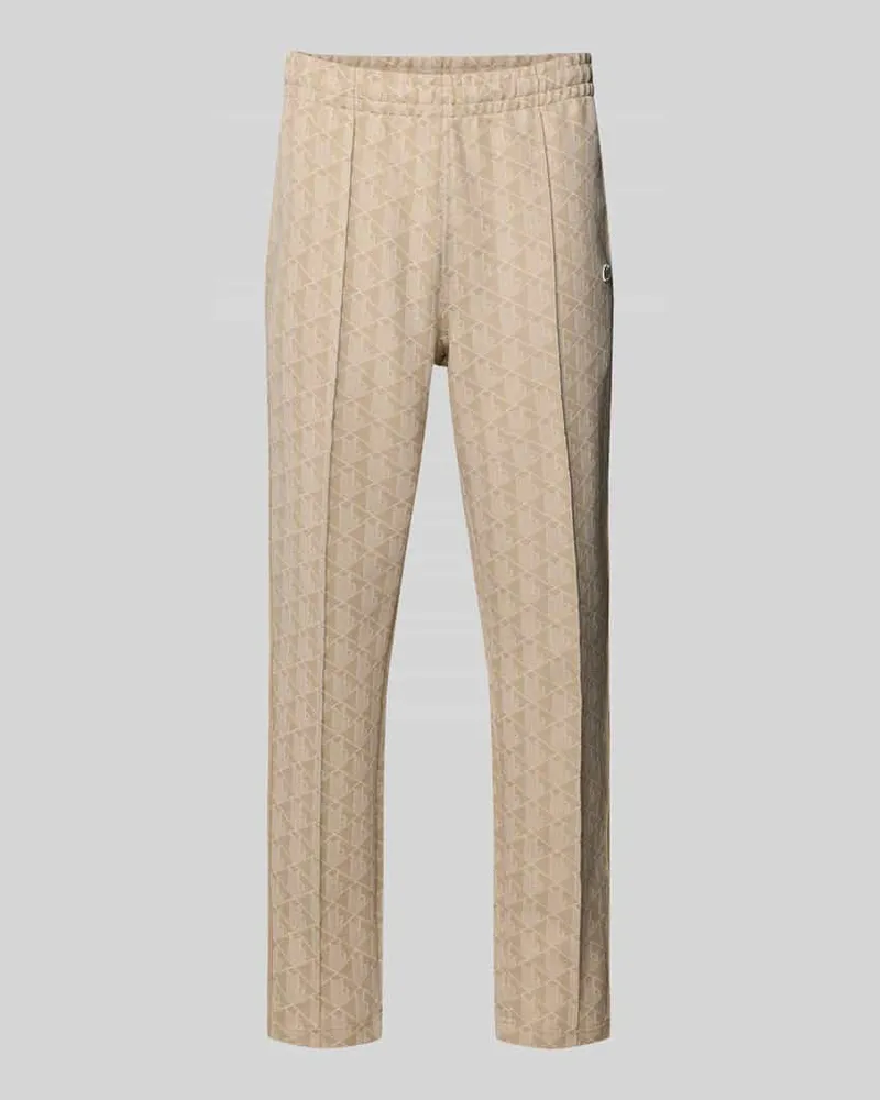 Lacoste Regular Fit Sweathose mit Baumwoll-Anteil Offwhite