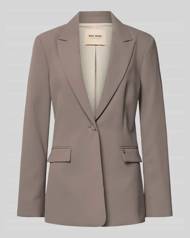 Mos Mosh Blazer mit Reverskragen Modell 'Leonora Miley Taupe