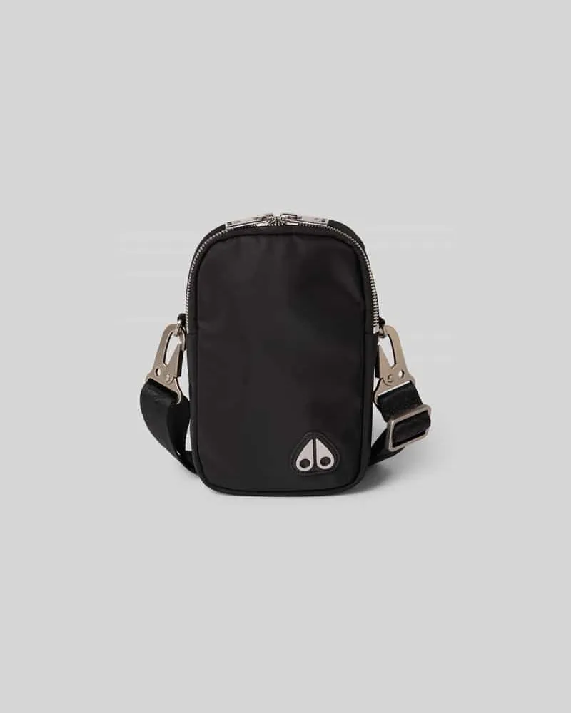 Moose Knuckles Crossbody-Bag mit Logo-Detail Black