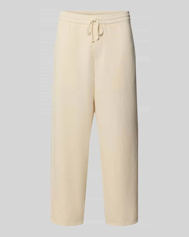 American Vintage Flared Sweatpants mit Tunnelzug Modell 'AFAZ Beige