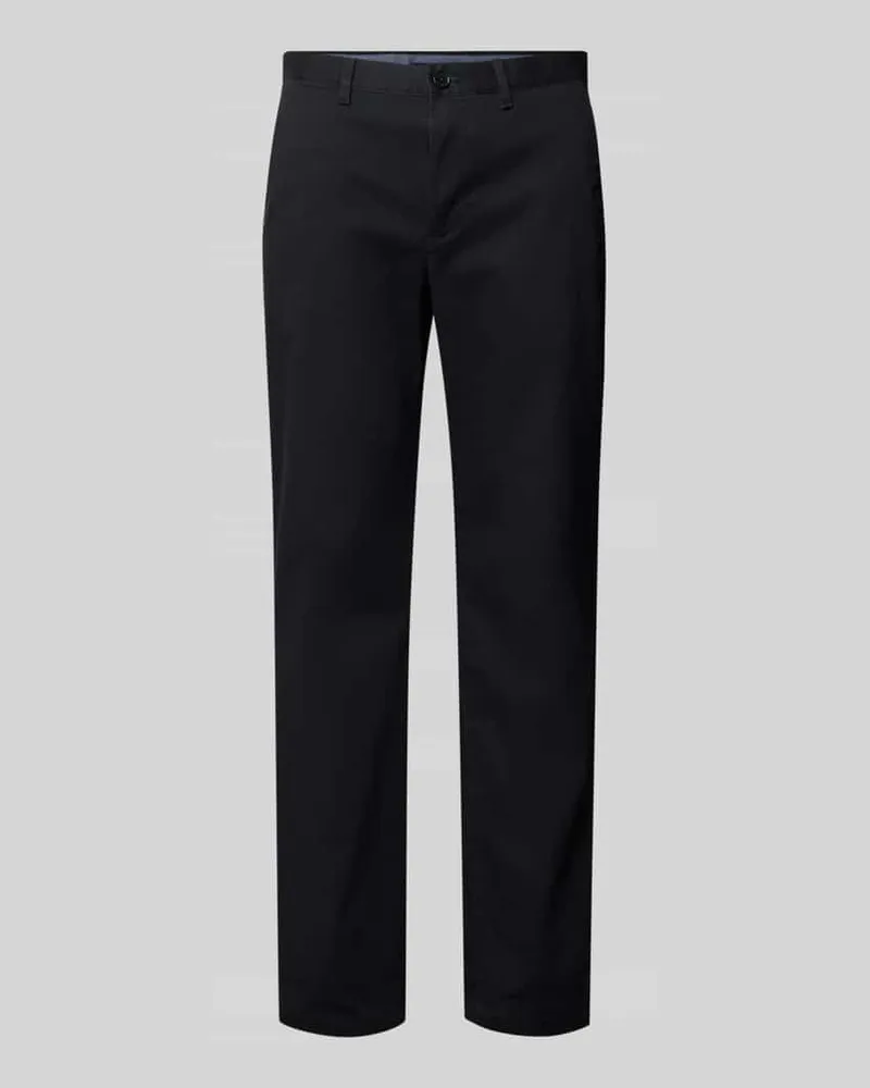 Tommy Hilfiger Regular Fit Chino aus Baumwoll-Mix Modell 'DENTON Black