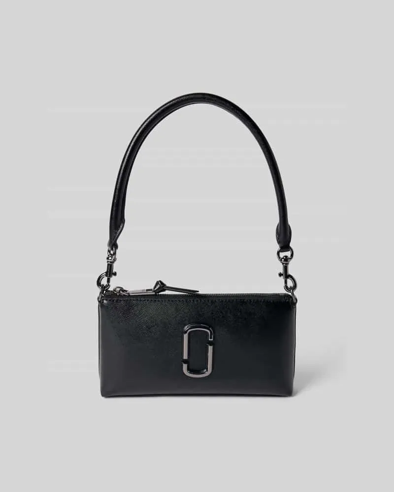 Marc Jacobs Shoulder Bag aus echtem Rindsleder Black