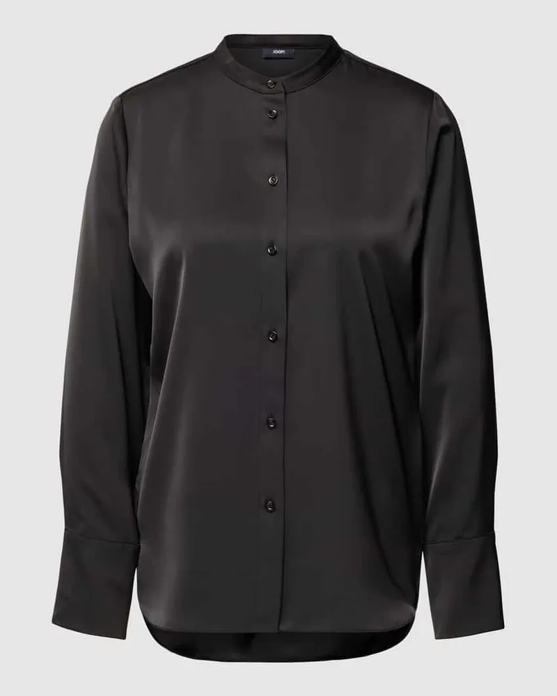 JOOP! Bluse in schimmerndem Design Black