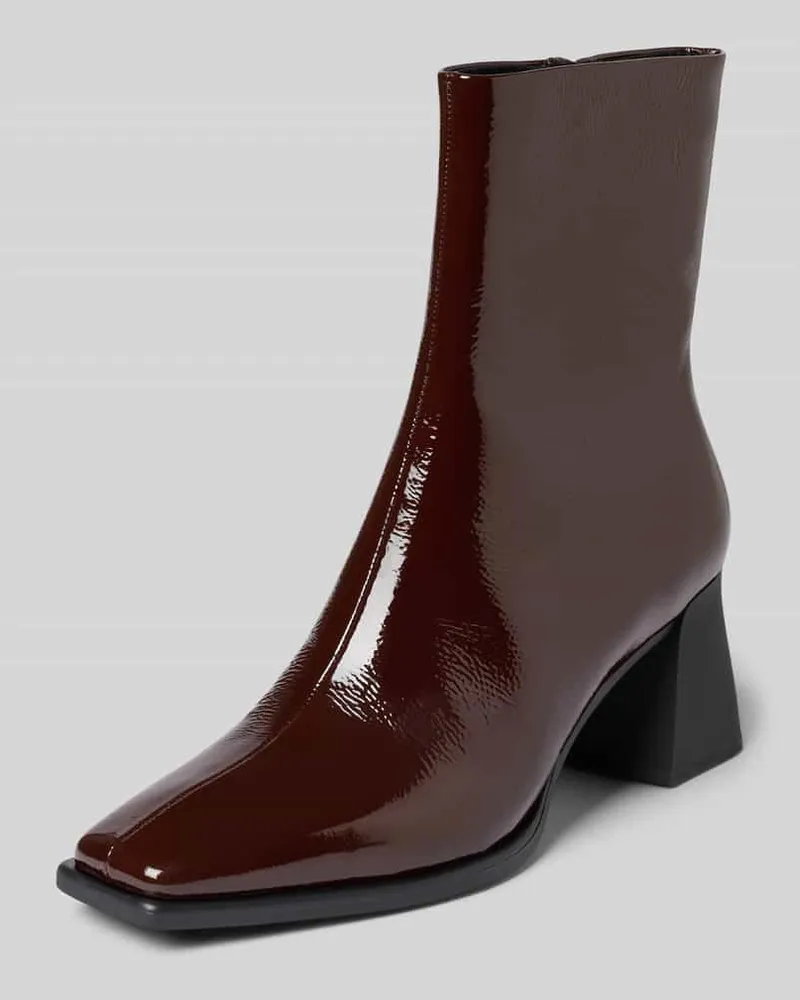 Vagabond Stiefelette mit Blockabsatz Modell 'Hedda Dunkelbraun