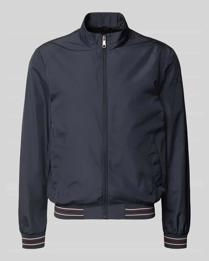 Geox Blouson mit Stehkragen und Reißverschluss Marine