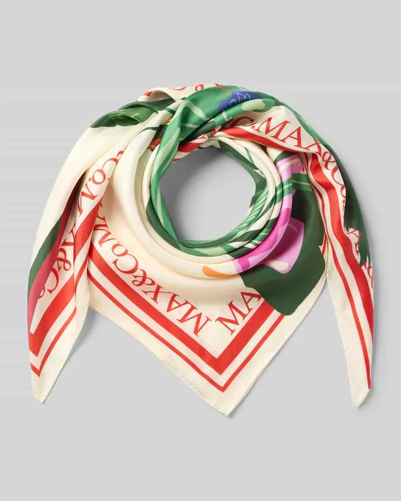 HUGO BOSS Schal aus reiner Seide Modell 'BATTISTA Hellgruen