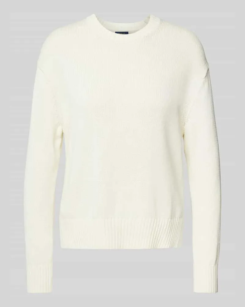 Ralph Lauren Strickpullover mit Logo-Stitching Offwhite