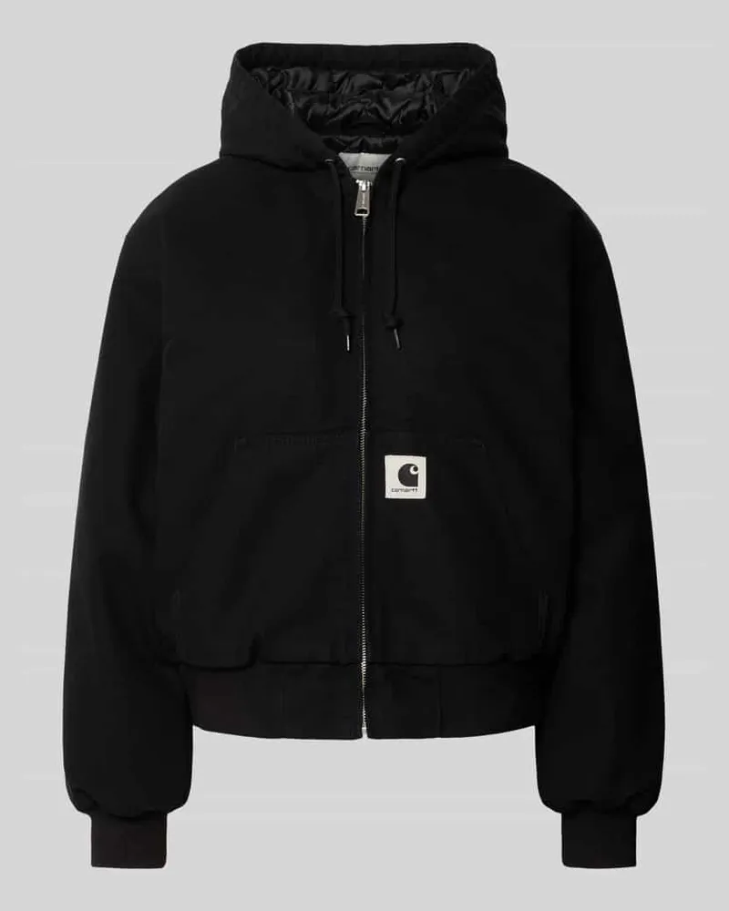 Carhartt WIP Bomberjacke aus reiner Baumwolle Black