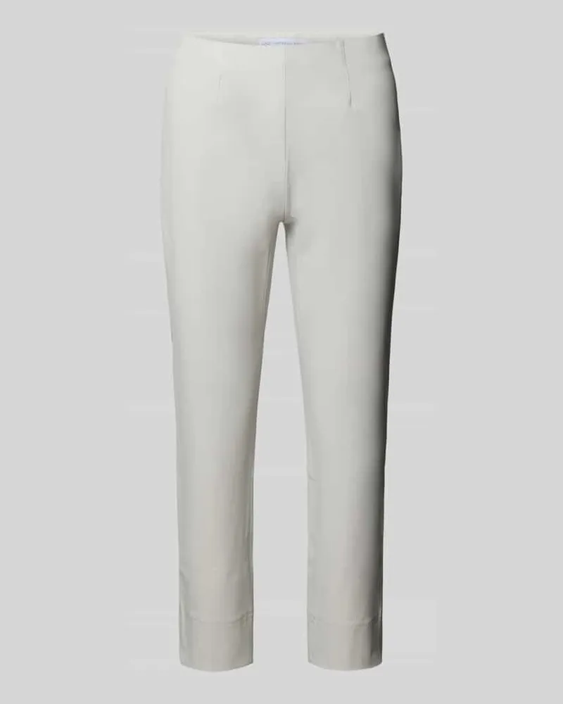 RAFFAELLO ROSSI  Skinny Fit Hose in verkürzter Passform Hellgrau