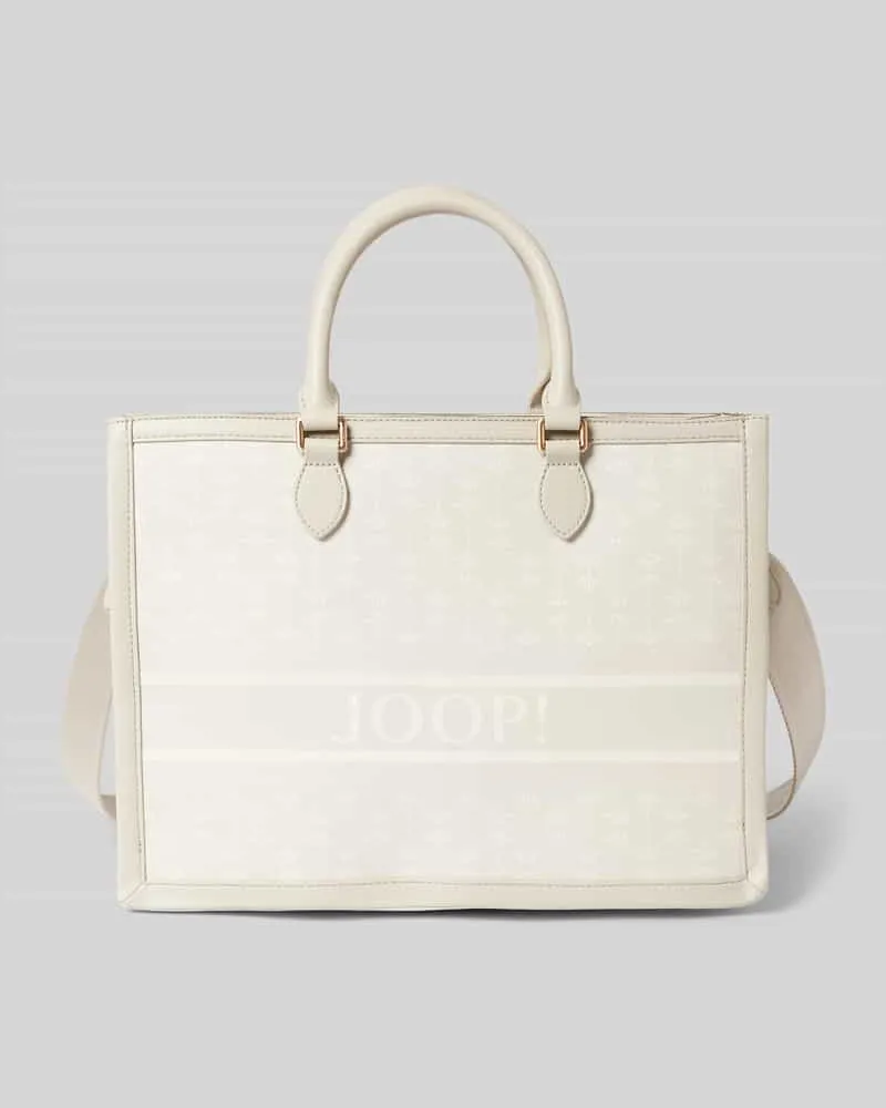 JOOP! Handtasche mit Label-Schriftzug Modell 'mazzolino catena aurelia Sand