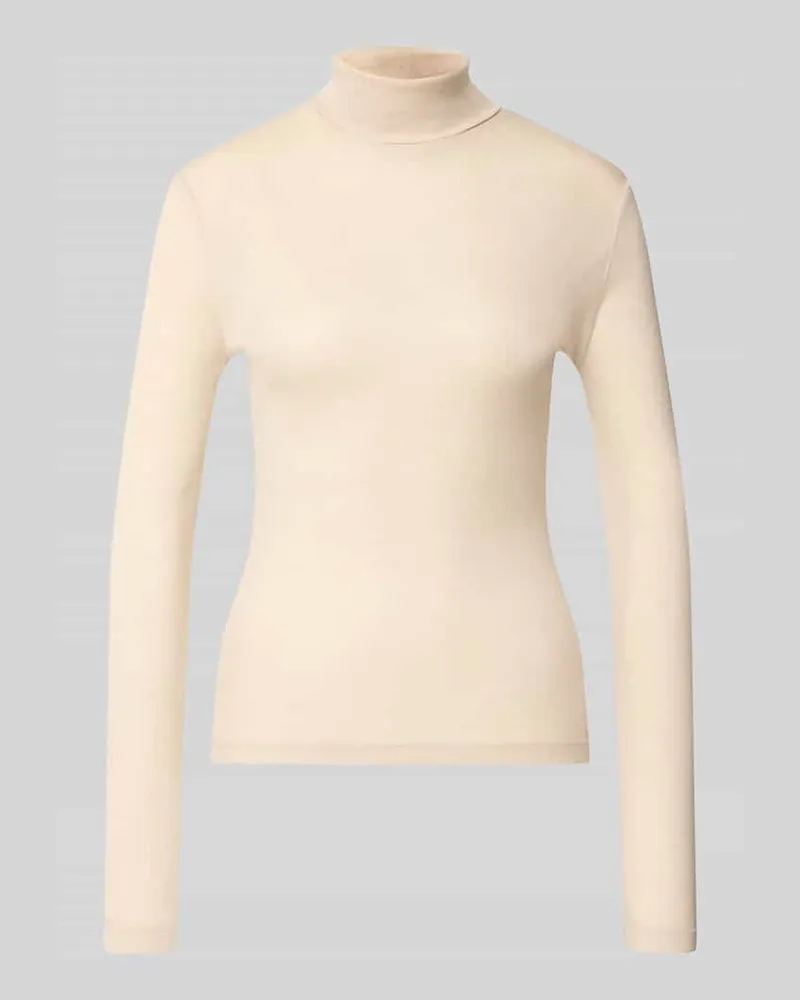 Drykorn Rollkragenpullover aus Lyocell-Baumwoll-Mix Modell 'ZERAFINE Offwhite