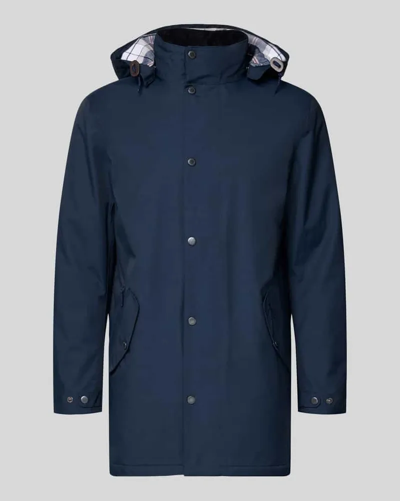 Barbour Regular Fit Funktionsjacke aus Baumwoll-Mix Modell 'CHELSEA MAC Marine
