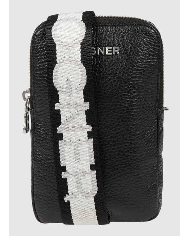 Bogner Handytasche aus Leder Modell 'Andermatt Johanna Black