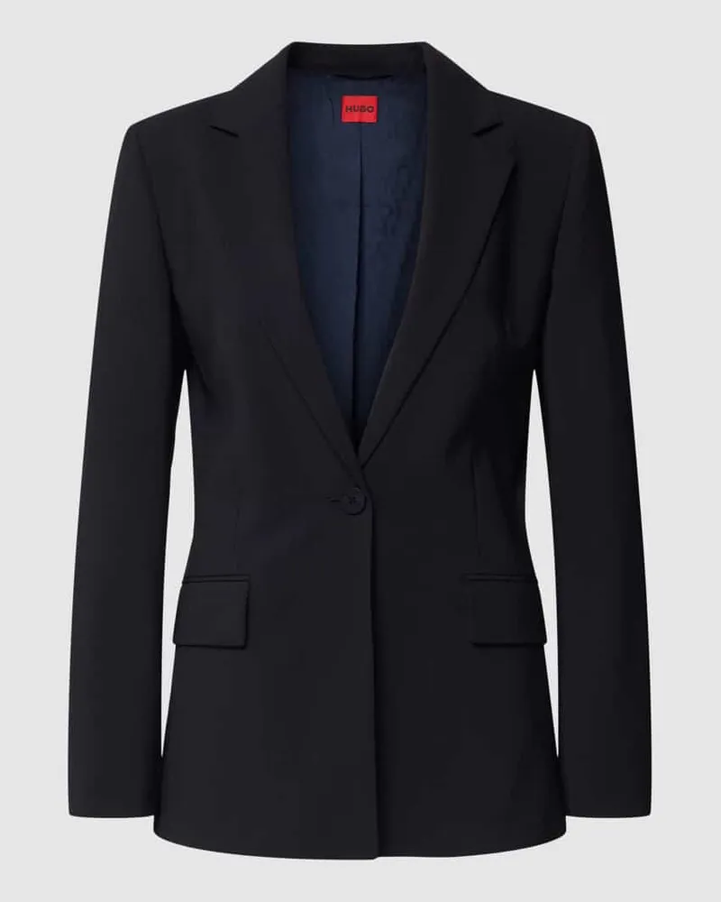 HUGO BOSS Blazer mit Pattentaschen Modell 'ATANA Dunkelblau