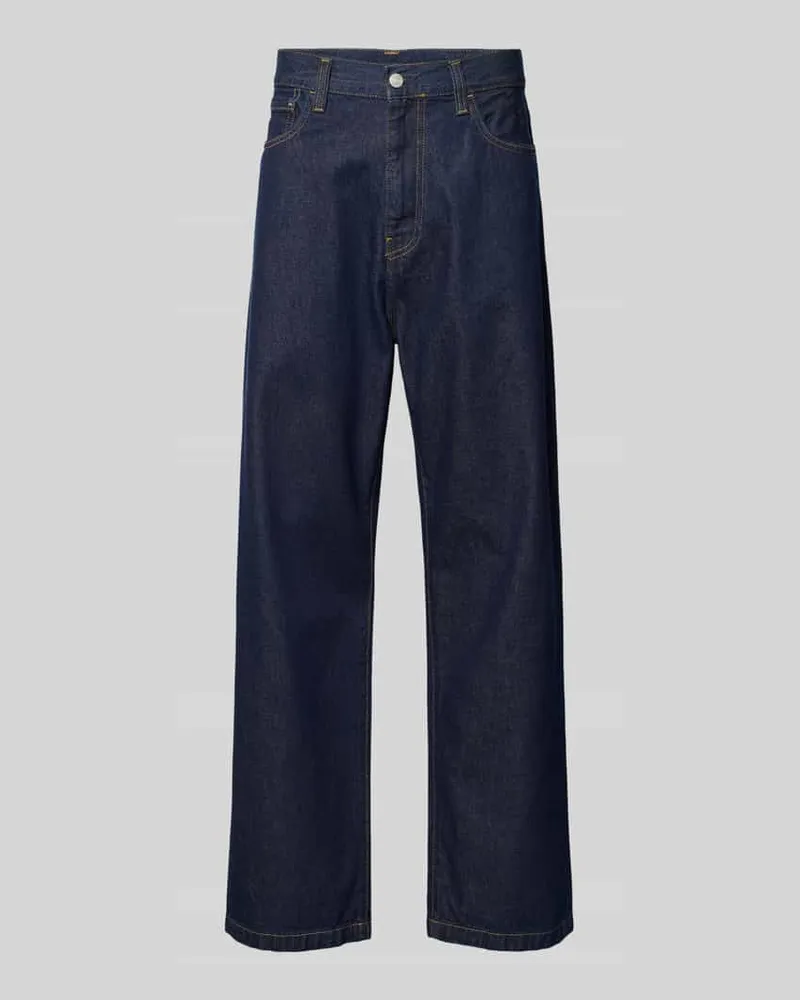 Carhartt WIP Jeans mit Eingrifftaschen Modell 'Landon Pant Robertson Blau