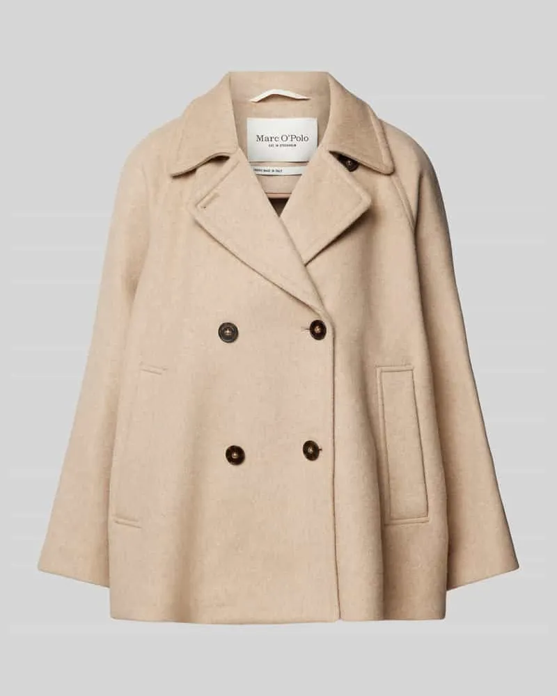 Marc O'Polo Jacke mit Leistentaschen Beige