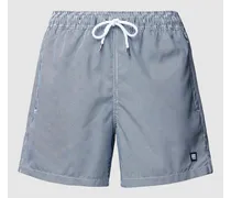 Badehose mit Label-Detail Modell 'BEACHPORT