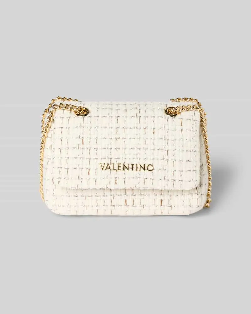 Valentino Bags Crossbody Bag mit Label-Detail Ecru