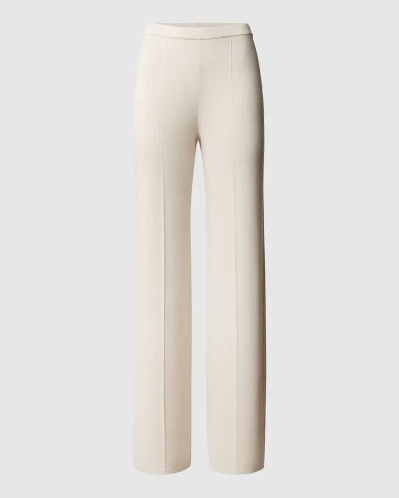 Max Mara Culotte aus Schurwolle Offwhite