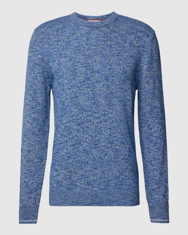 Scotch&Soda Strickpullover in Melange-Optik Blau