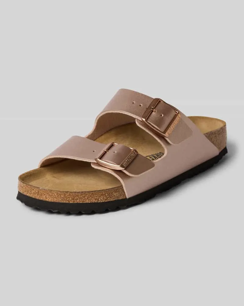 Birkenstock Slipper mit Logo-Detail Modell 'Arizona Metallic