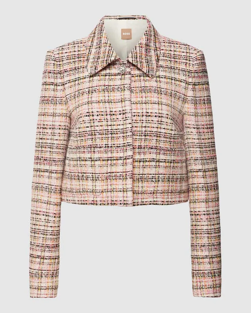 HUGO BOSS Blazer mit Zierstein-Applikation Modell 'Jappa Koralle
