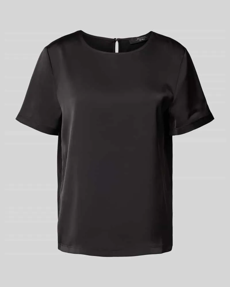 Max Mara T-Shirt mit Rundhalsausschnitt Modell 'GILBERT Black