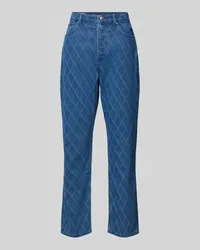 Pepe Jeans Straight Leg Jeans im 5-Pocket-Design Modell 'DIAMON Blau