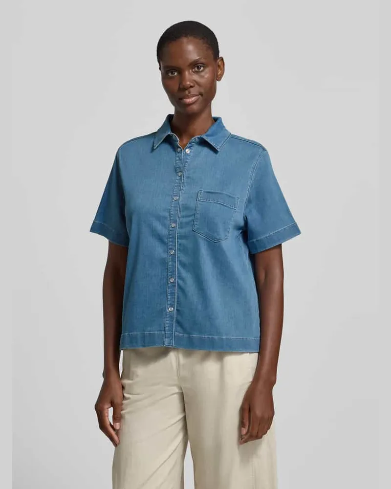 Raffaello Rossi Langarm-Bluse Amrei – Lockere Damenbluse Mit Raffung Aus Ultraleichtem, Atmungsaktivem Jersey, Bügelfrei Und Perfekt Für Büro & Reise