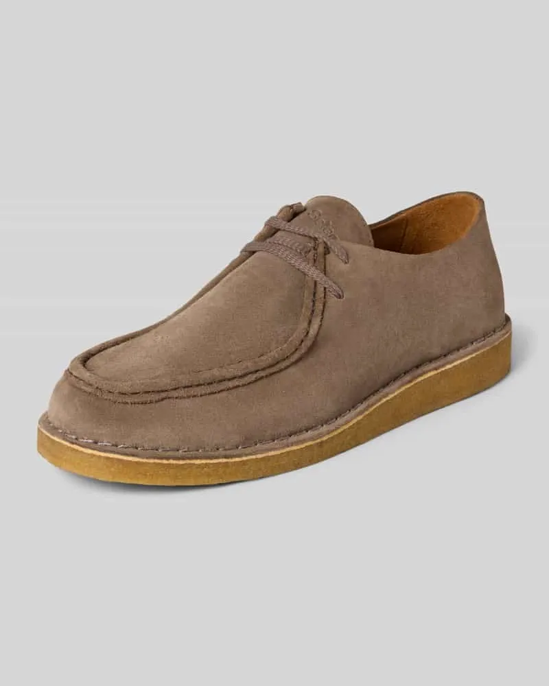 Selected Homme Slipper aus Rindsvelours Modell 'CHRISTIAN Beige
