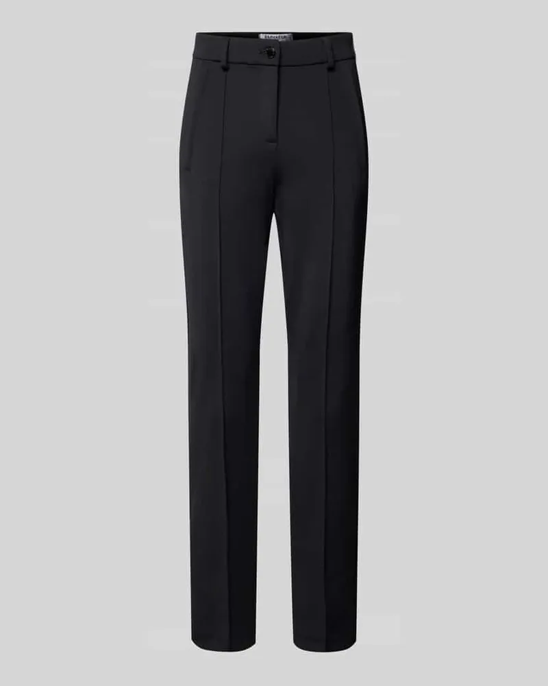 Brax Super Slim Fit Hose mit Längsnähten Modell 'Lilllyth New Black