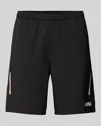 HUGO BOSS Shorts mit elastischem Bund Black