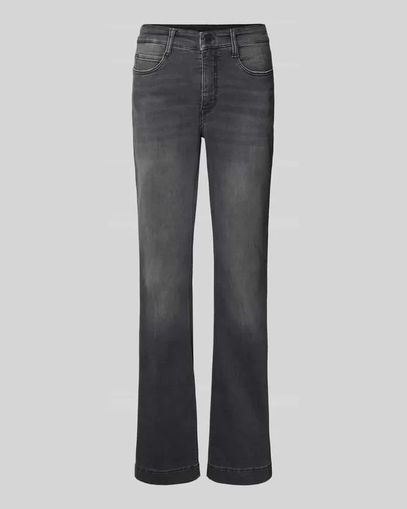 MAC Jeans Bootcut-Jeans aus Baumwoll-Mix Modell 'DREAM BOOT Mittelgrau