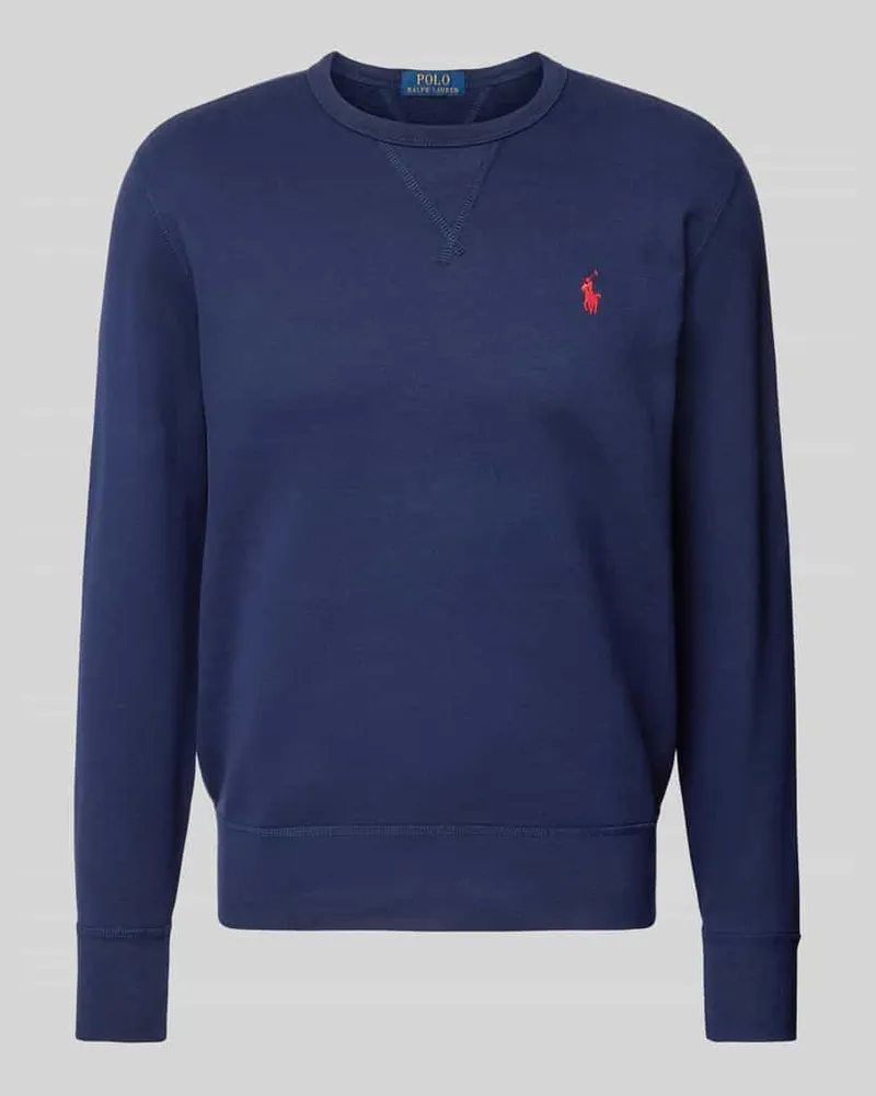 Ralph Lauren Sweatshirt mit Rundhalsausschnitt Marine