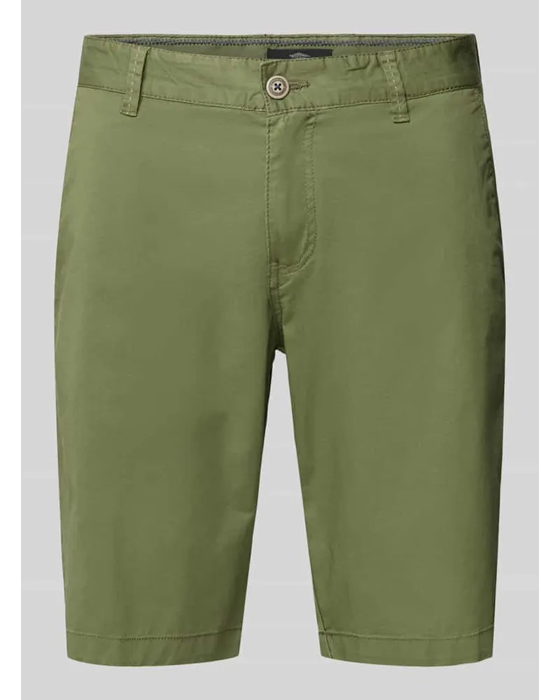 Fynch-Hatton Regular Fit Bermudas mit Gürtelschlaufen Modell 'summer Khaki