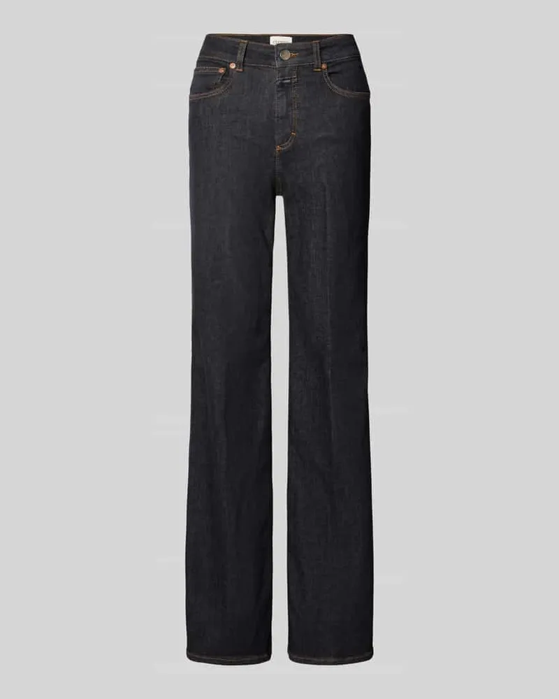 Closed Regular Fit Jeans mit Eingrifftaschen Modell 'JANNA Dunkelblau