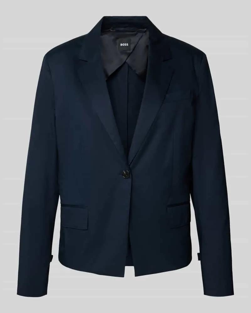 HUGO BOSS Blazer mit Brustleistentasche Modell 'Jupan Marine