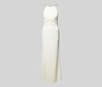 Abendkleid mit Ziersteinbesatz