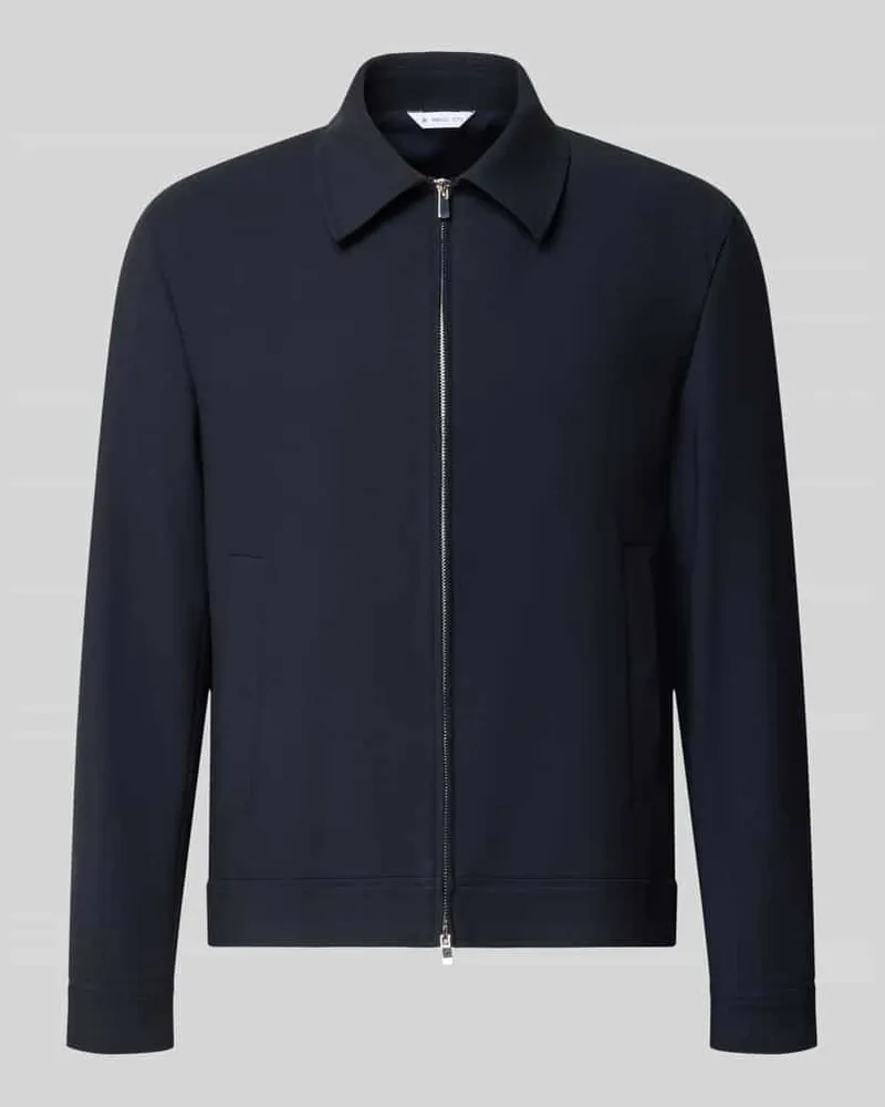Manuel Ritz Jacke mit Viskose-Anteil Marine