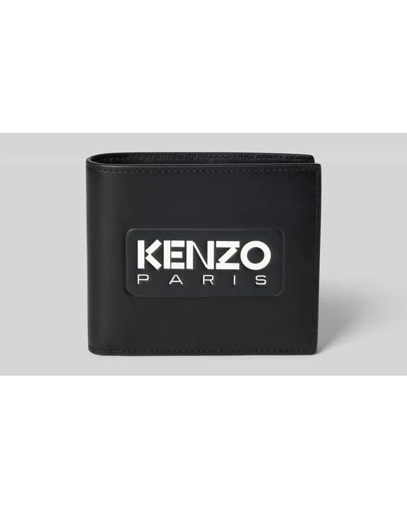 Kenzo Portemonnaie mit Label-Detail Black