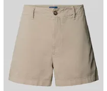 Regular Fit Chino-Shorts mit Gesäßtaschen