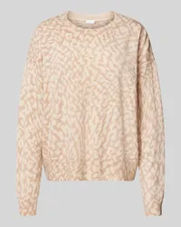 Lala Berlin Pullover in Strick-Optik Beige